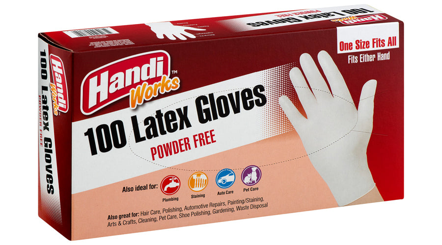 Handi-Works™ 100 count Disposable Latex