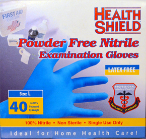 Health Shield Medical Grade Disposable Nitrile