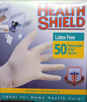 Health Shield Medical Grade Disposable Vinyl
